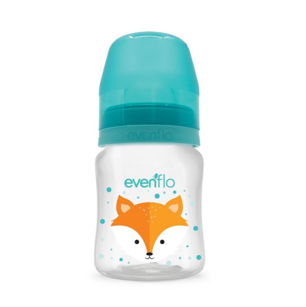 Biberon 5 Onzas Cuello Ancho Forest Turquesa - Evenflo EVENFLO unidad x 1 Unidad Biberon Forest 150ml/5oz
Mamila con Micro Air Vents ideal para recién nacido.
Ayuda a reducir los cólicos

Flujo Lento

Edad: De 0 a 3 meses

Libre de BPA