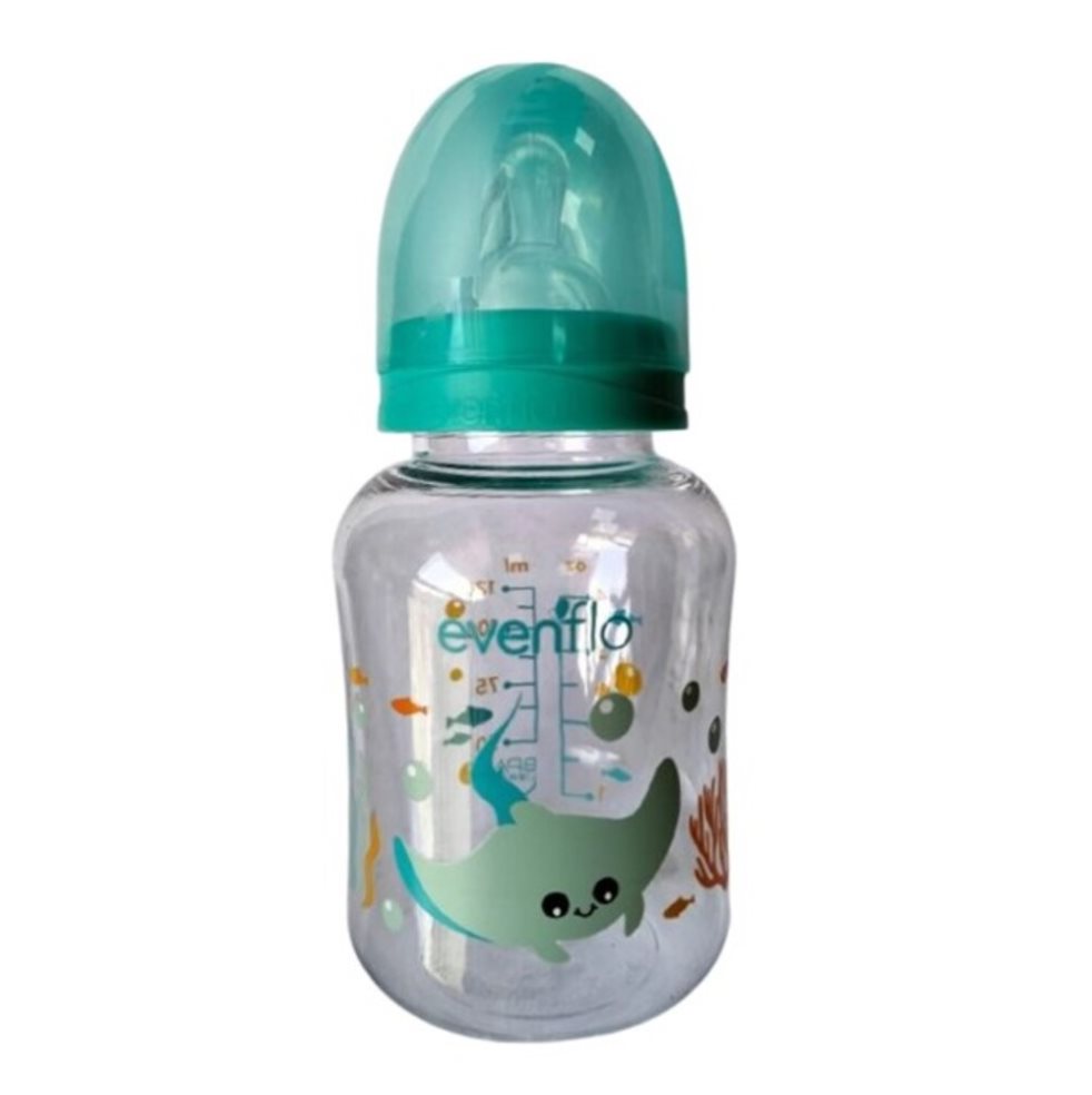 Biberon 4 Onzas Tritan Acuario Turquesa - Evenflo Evenflo Frasco x 1 Und 