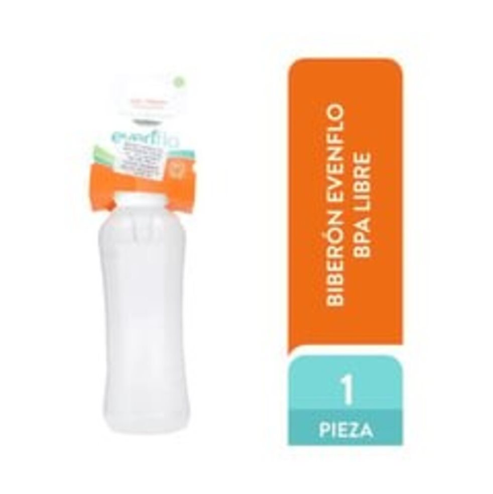 Biberon 8 OnzasTwist Transparente- Evenflo Evenflo Frasco x 1 Und 
