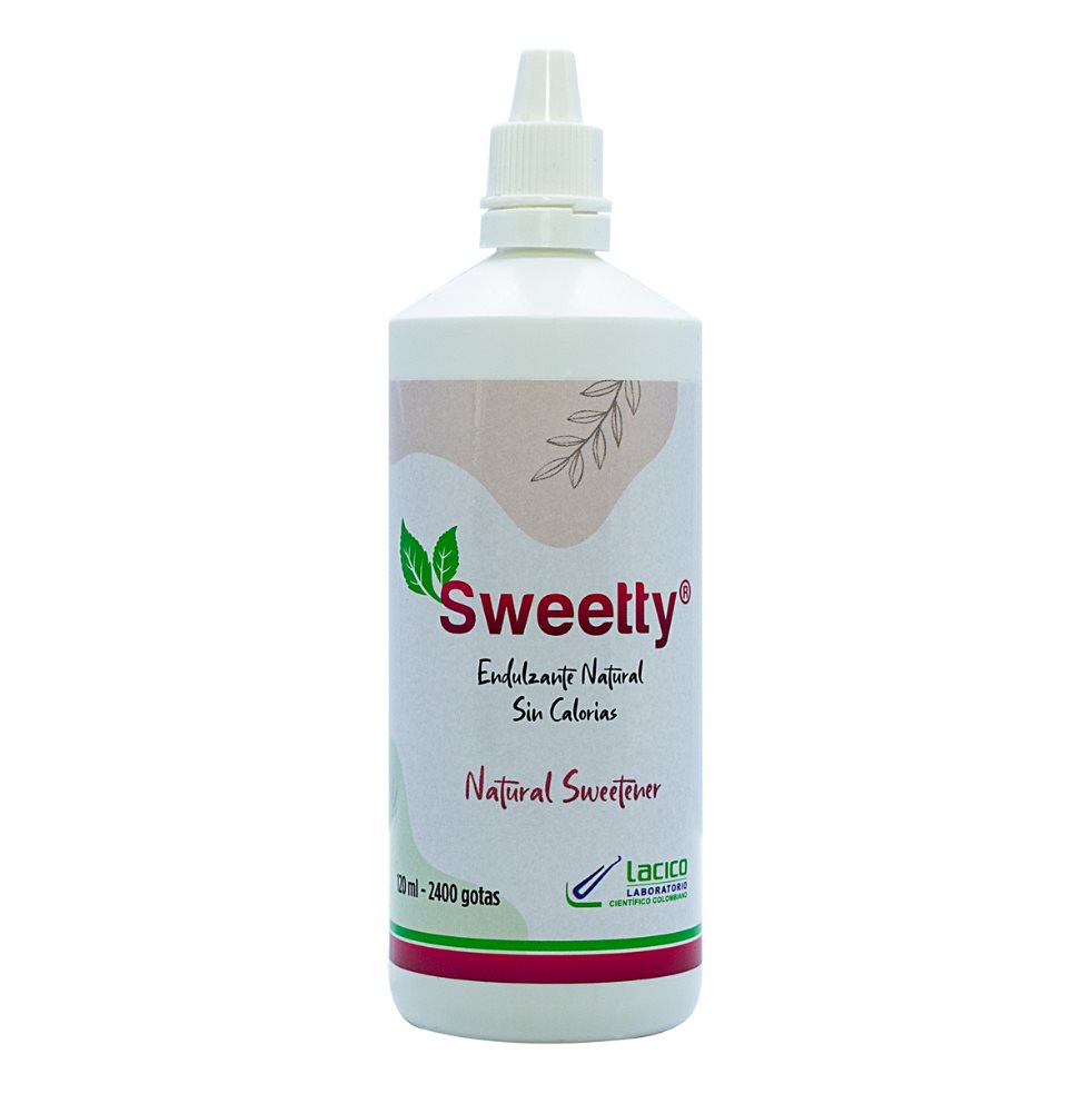 Endulzante Natural Sweetty Líquido Frasco X 120 Ml Sweetty  Frasco x 1 