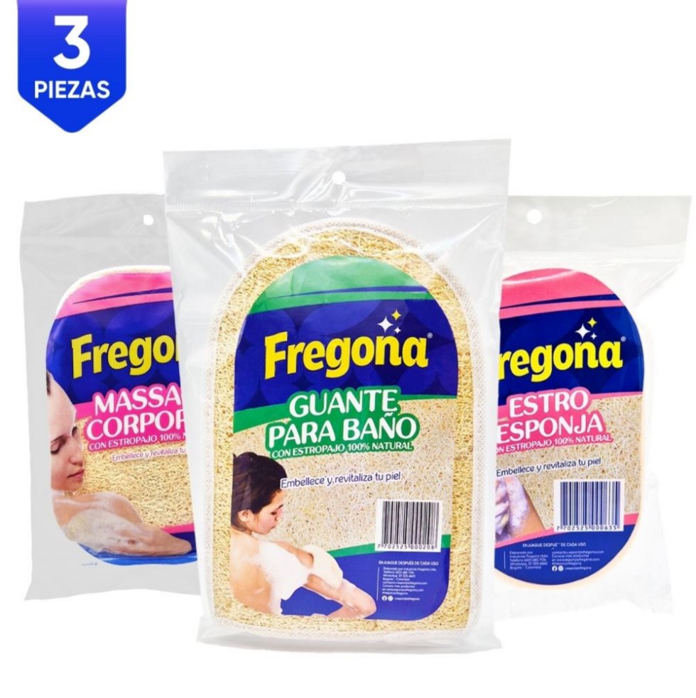 KIT ESTROPAJO X3 Esponjas Fregona kit x 1 KIT ESTROPAJO X3 Esponjas Fregona kit x 1