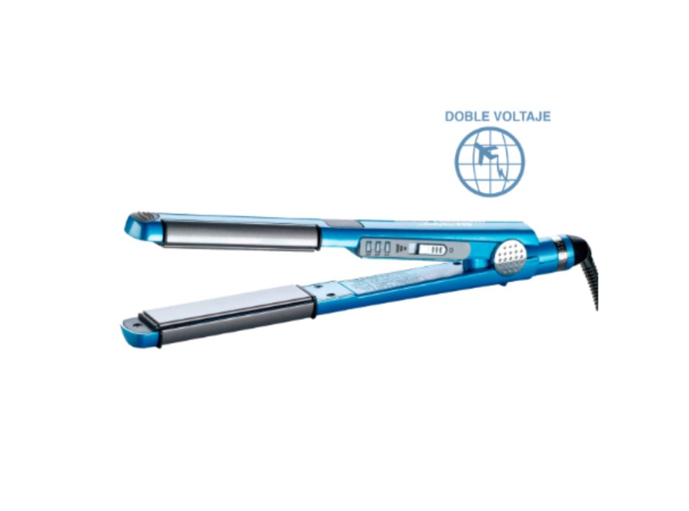 PLANCHA SOL-GEL PLACAS LATERALES CURVAS 1″ BaBylissPRO Caja x 1 