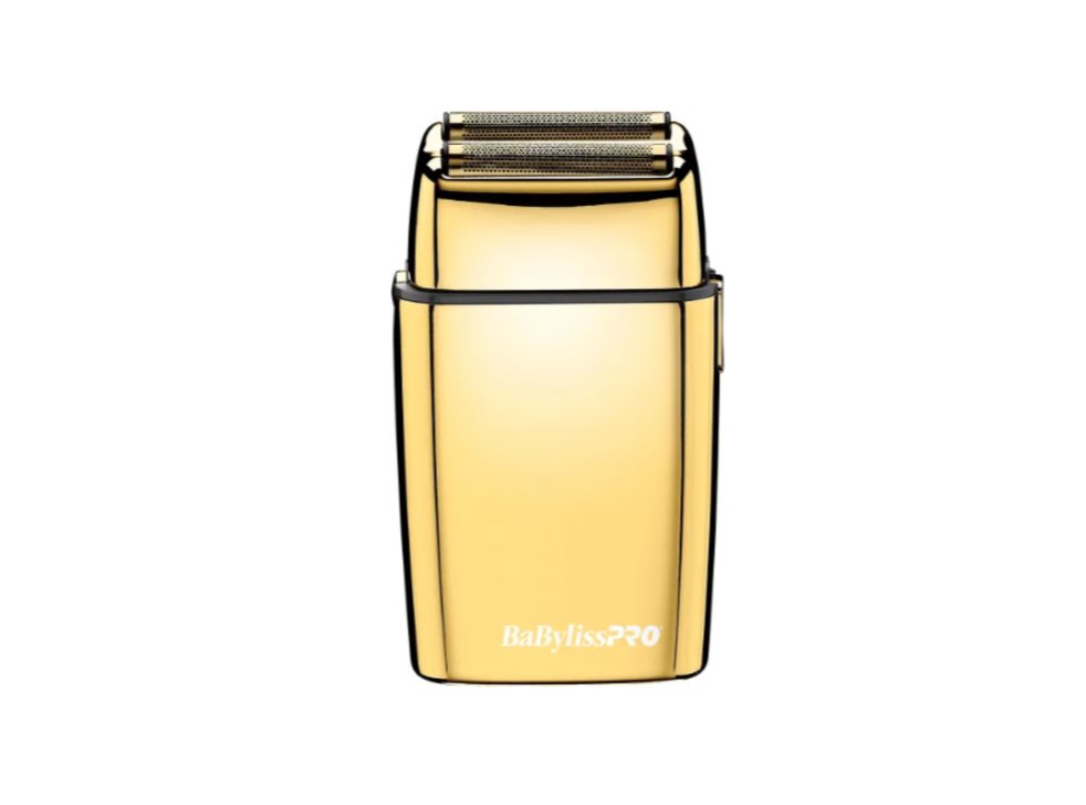 AFEITADORA FOIL FX2 GOLD BaBylissPRO Caja x Und Doble hoja dorada hipoalergénicas
Potente motor rotativo
Estuche de almacenaje incluido
Apagado automático al cerrar la tapa
Recargable
Carcasa metálica