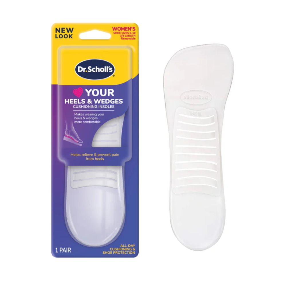 Dr. Scholl´s Plantillas para Tacones en Gel Invisible LOVE YOUR HEELS x 2 unidades Dr. Scholls Caja x 2 