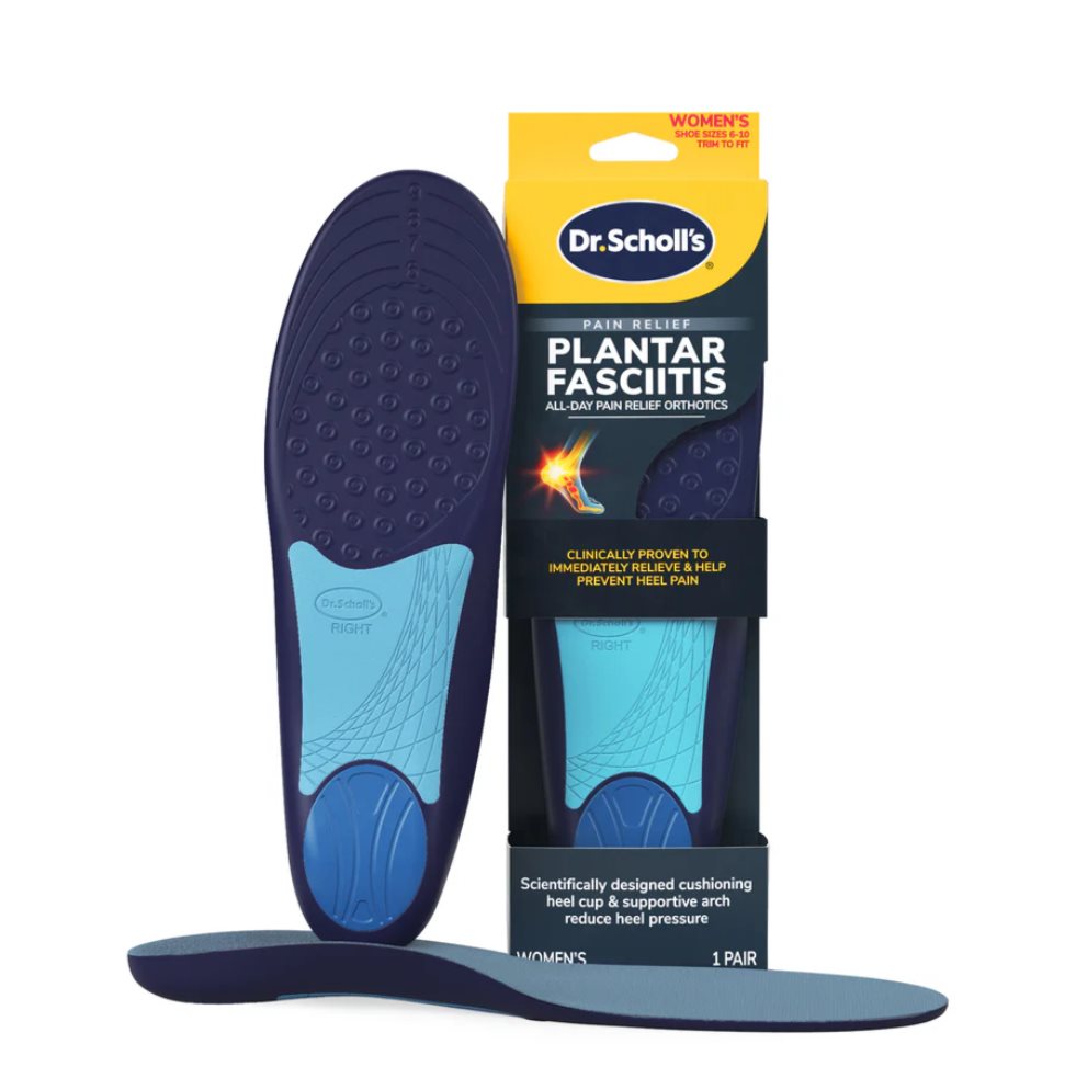 Dr. Scholl´s Plantillas para Fascitis Plantar MUJER  x 2 unidades Dr. Scholls Caja x 2 