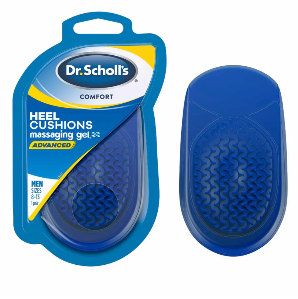 Dr. Scholl´s Talonera en gel acolchada Hombre x 2 unidades Dr. Scholls Caja x 2 