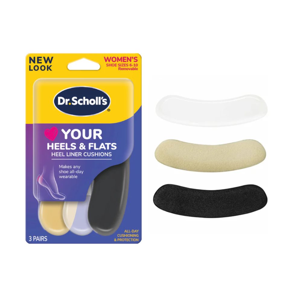 Dr. Scholl´s Protectores de Talón en gel LOVE YOUR HEELS & FLATS x 6 unidades Dr. Scholls Caja x 6 