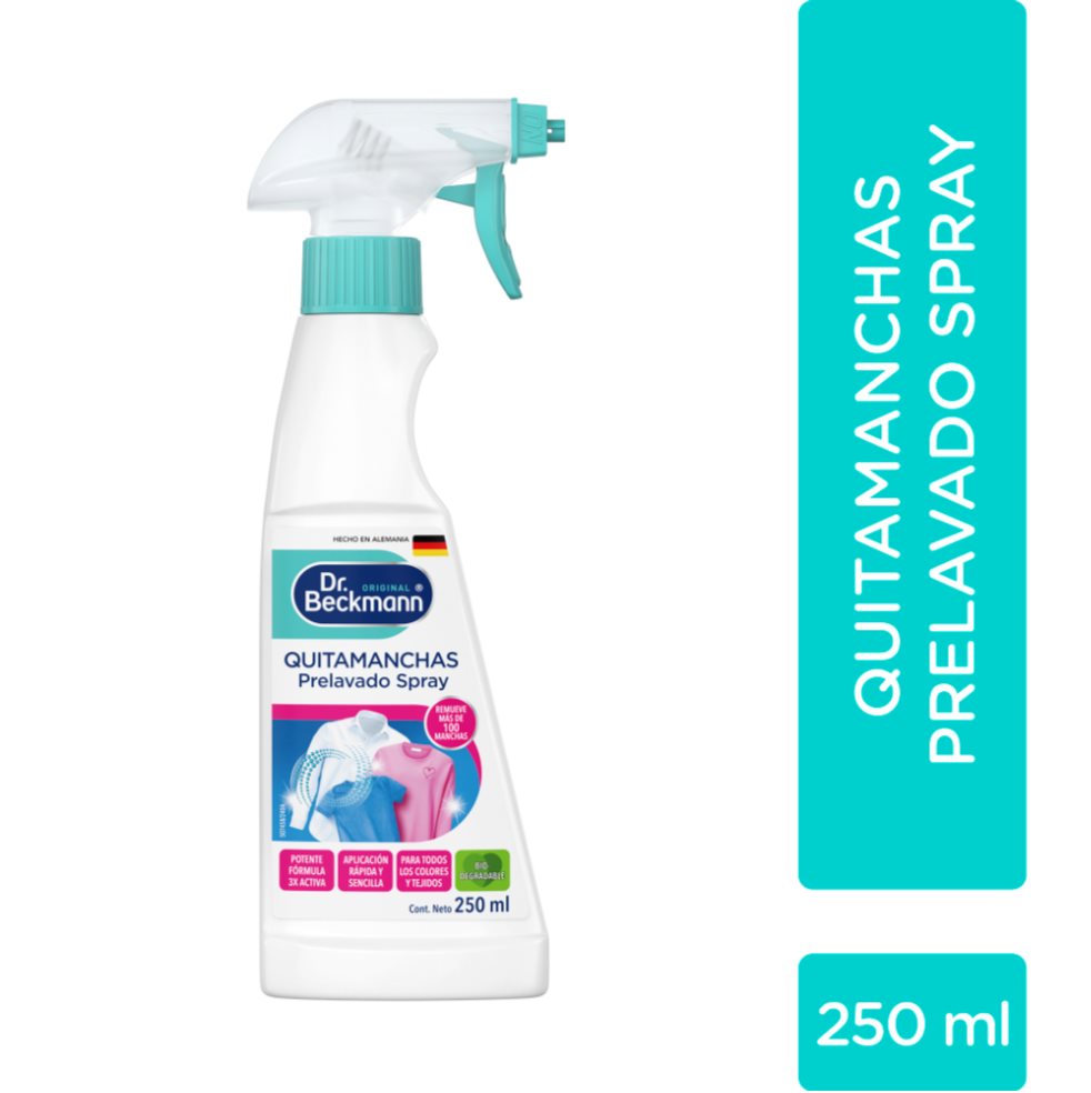 Quitamanchas y Prelavado Spray Dr. Beckmann 250 Ml Dr. Beckmann X 1