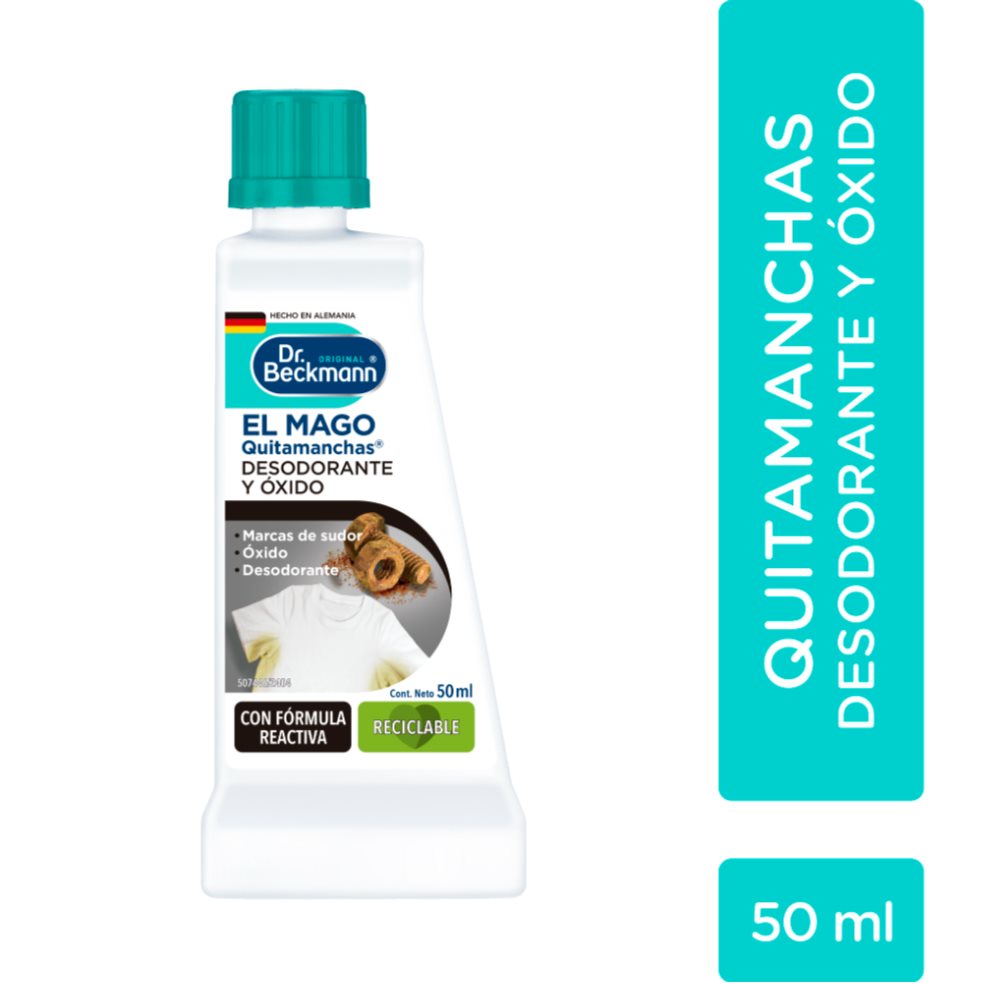 Mago Quitamanchas Oxido y Desodorante 50 ml Dr. Beckmann  x 1 