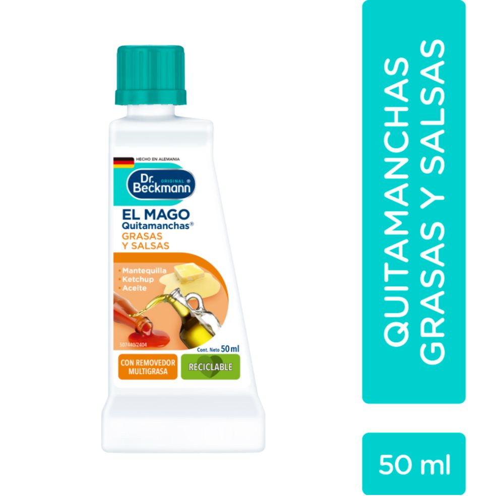 Mago Quitamanchas N2 Aceite grasas y salsas 50 ml Dr. Beckmann  x 1 
