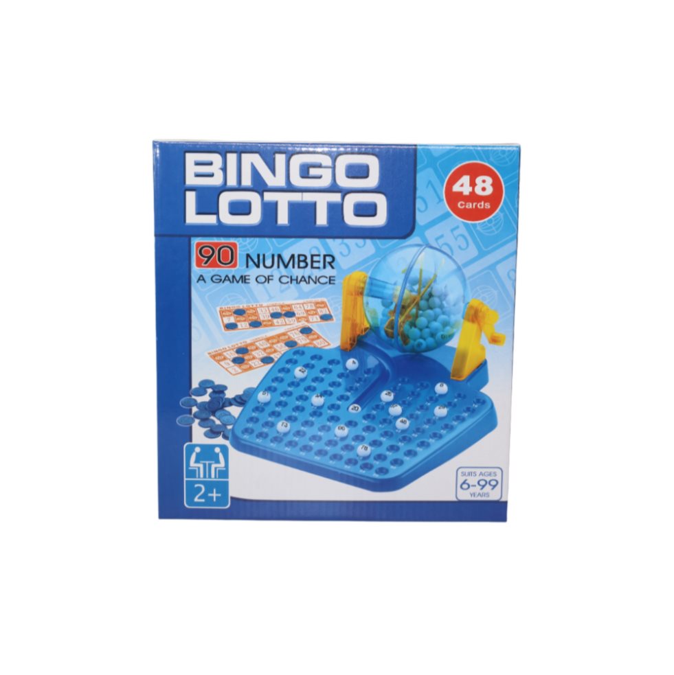 Bingo Lotto Mediano Caja Plasticos Asociados  x 1 