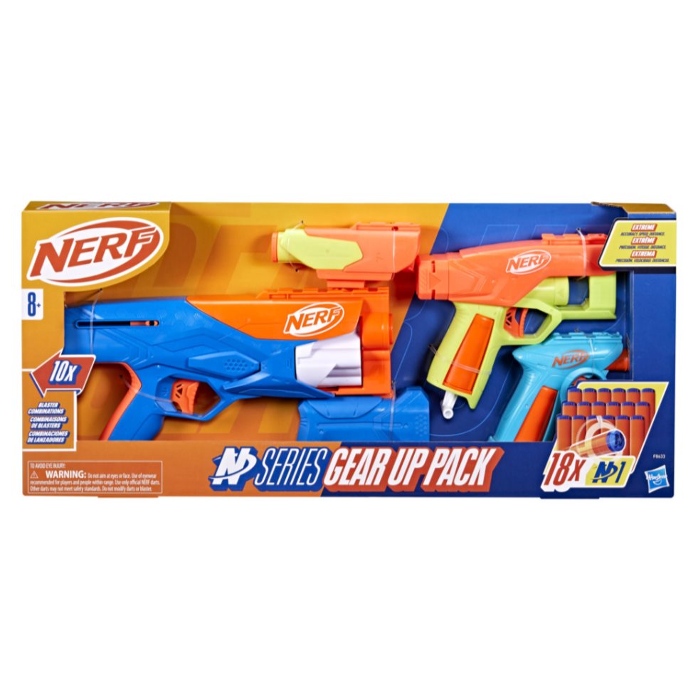 Lanzador Nerf N Series Gear Up Pack Nerf  x 1 