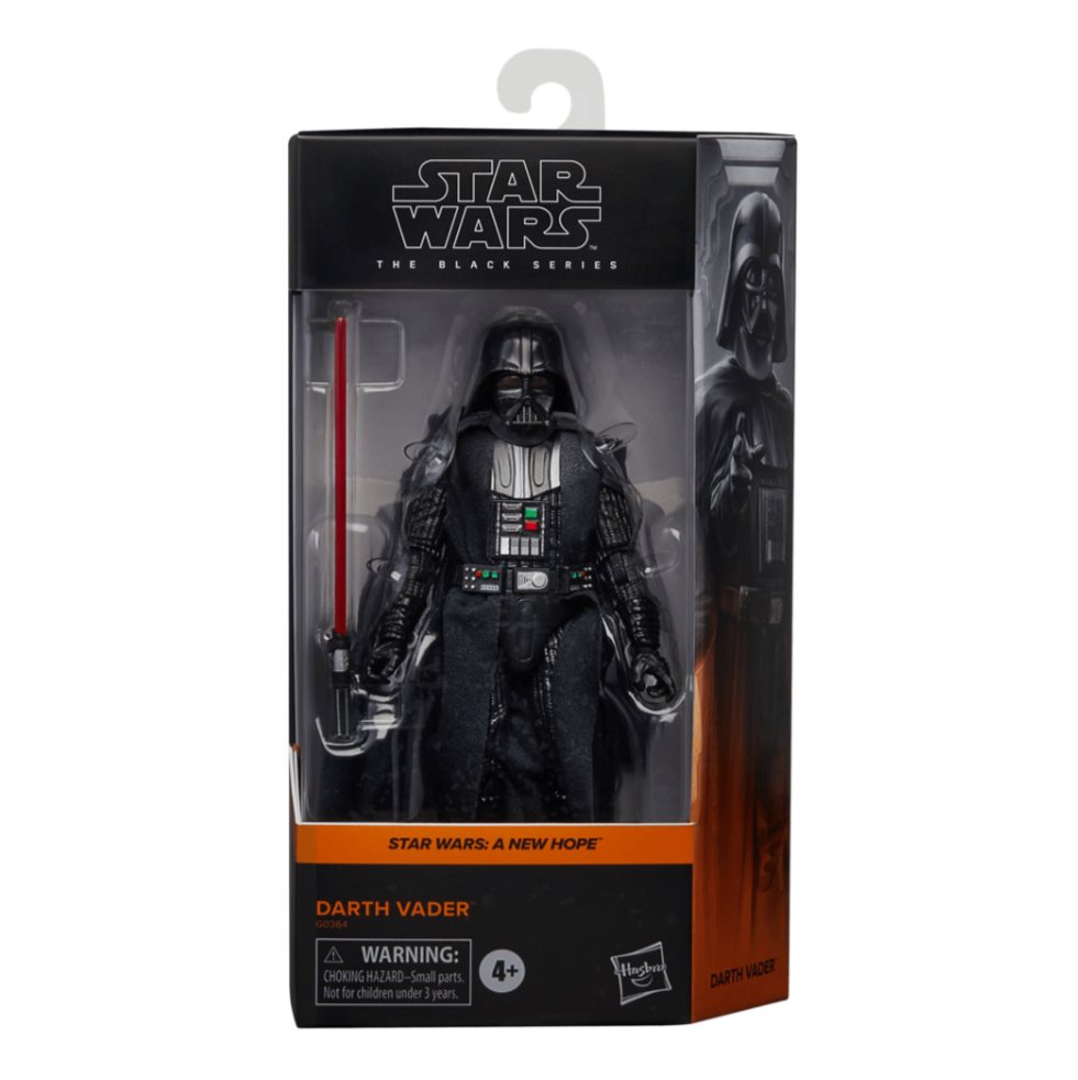 Figura De Acción Star Wars Black Series Darth Vader Star Wars  x 1 Está inspirada en el personaje de Star Wars: Una Nueva Esperanza. Incluye detalles premium y un sable láser.