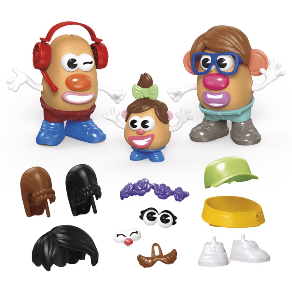 Figura Didáctica Cara De Papa Crea Tu Familia De Potato Head Potato Head  x 1 