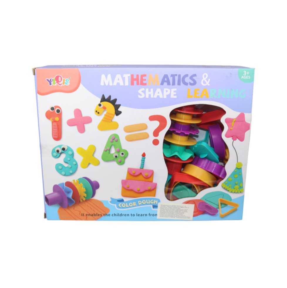 Plastilina Matematicas Caja Plasticos Asociados  x 1 Este mágico set de plastilina Matemáticas permite a los niños aprender los números de manera divertida mientras recrean fantásticas historias. Con las masas de diferentes colores, los pequeños pueden 