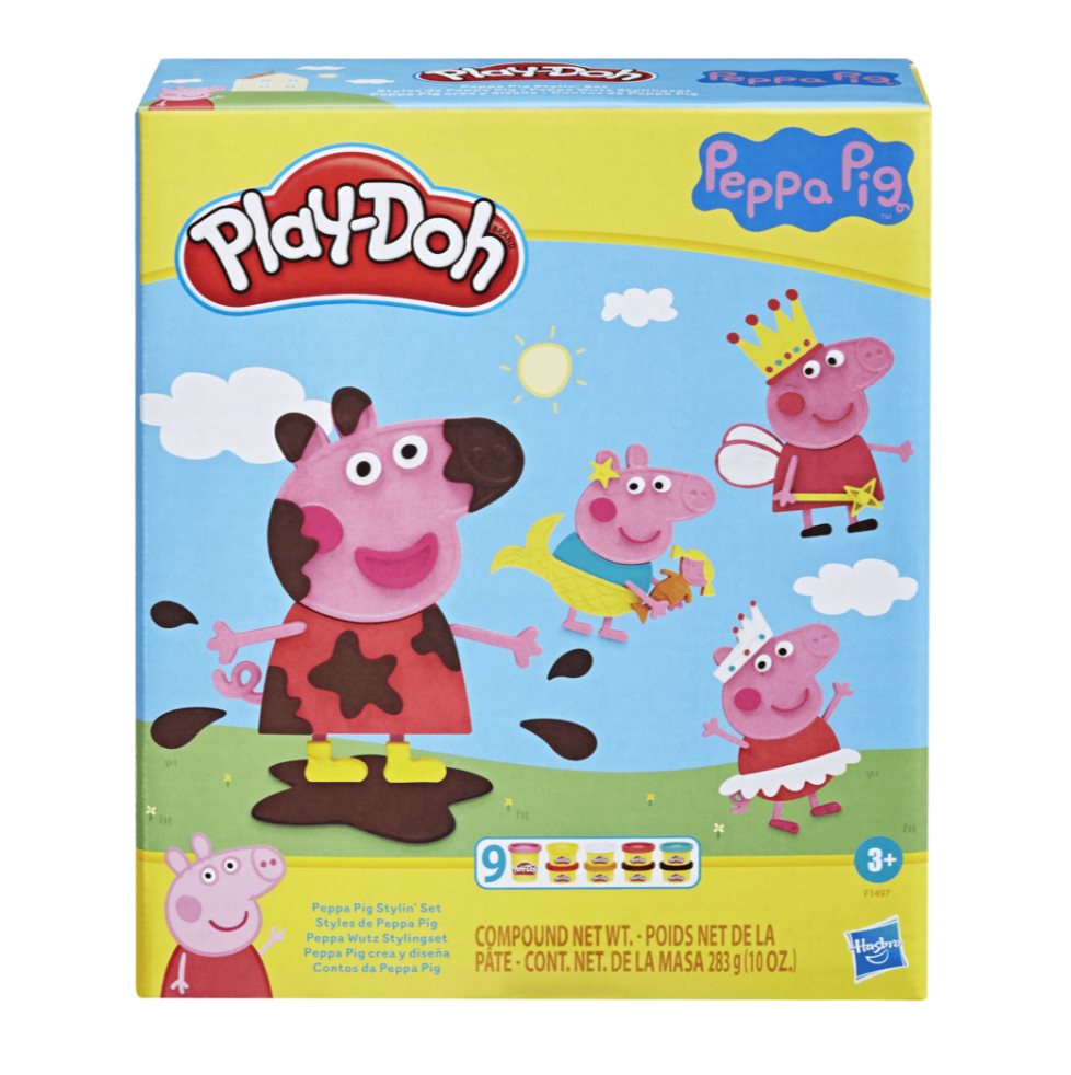 Play-doh Peppa Pig Crea Y Diseña Play Doh  x 1 Este divertido set Play-Doh Kitchen Creations permite a los niños recrear la experiencia de una barbacoa, moldeando hamburguesas, hot dogs y panecillos imaginarios con masa Play-Doh colorida. ĦEl jueg