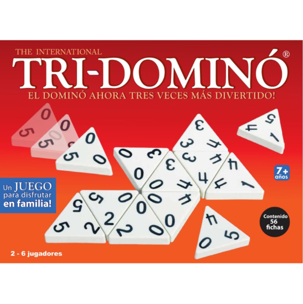 Juego De Mesa Tri-domino Caja Tri-Domino  x 1 