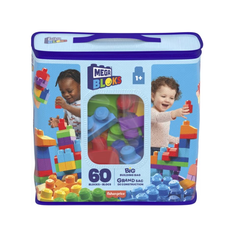 Mega Bloks Bolsa De Construcción 60 Piezas Mega Bloks  x 1 