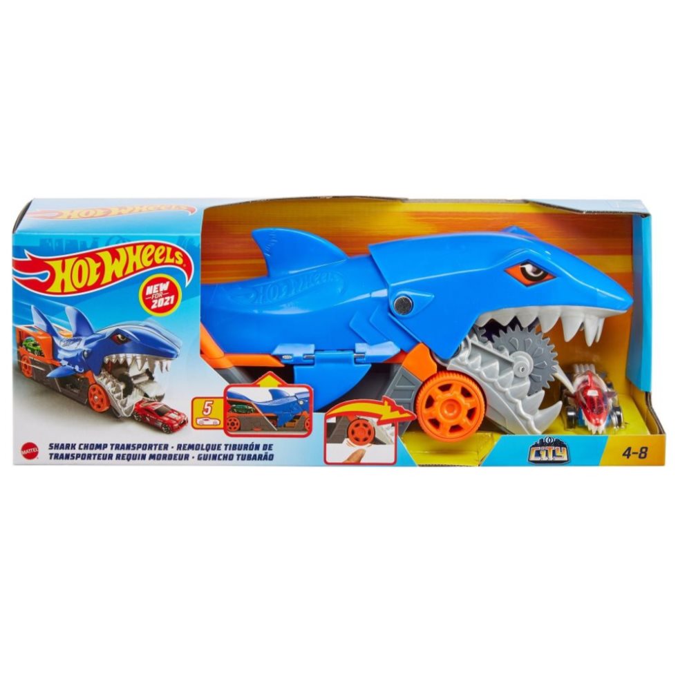 Hot Wheels Remolque Tiburón Hot Wheels  x 1 