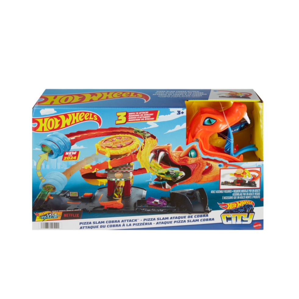 Hot Wheels City Pista Ataque De Cobra Vs Pizzería Hot Wheels  x 1 