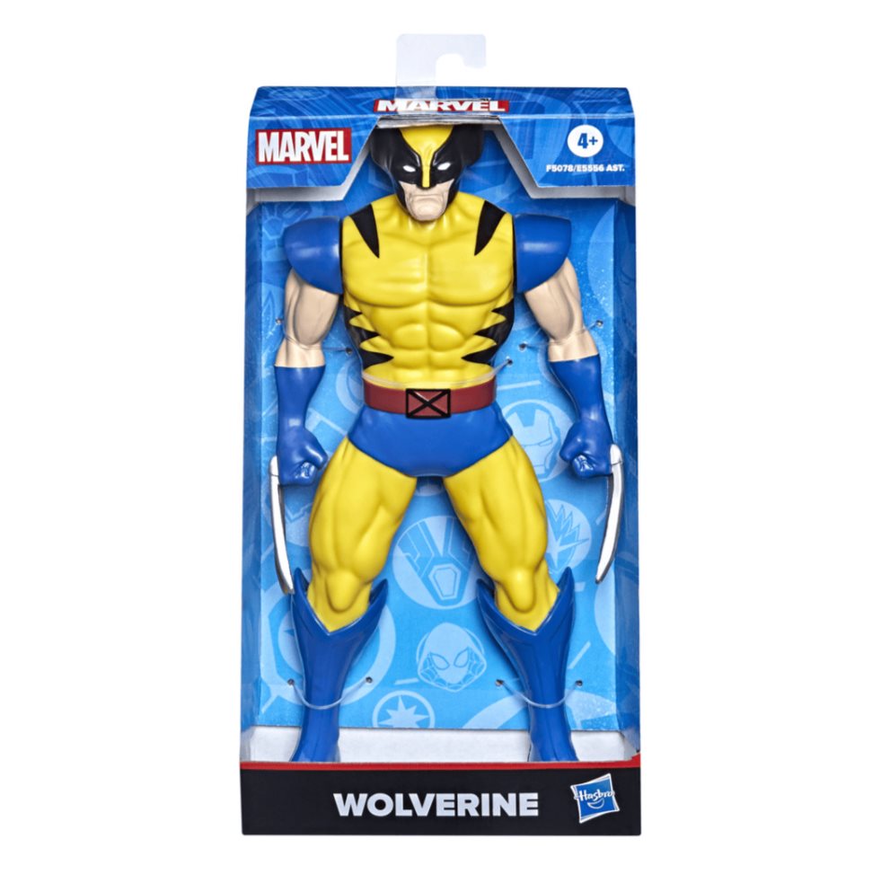 Figura De Acción Marvel Mighty Hero Series Wolverine Hasbro Marvel  x 1 Está inspirada en el diseño clásico de Wolverine. Incluye múltiples puntos de articulación para recrear escenas de acción y aventuras épicas.