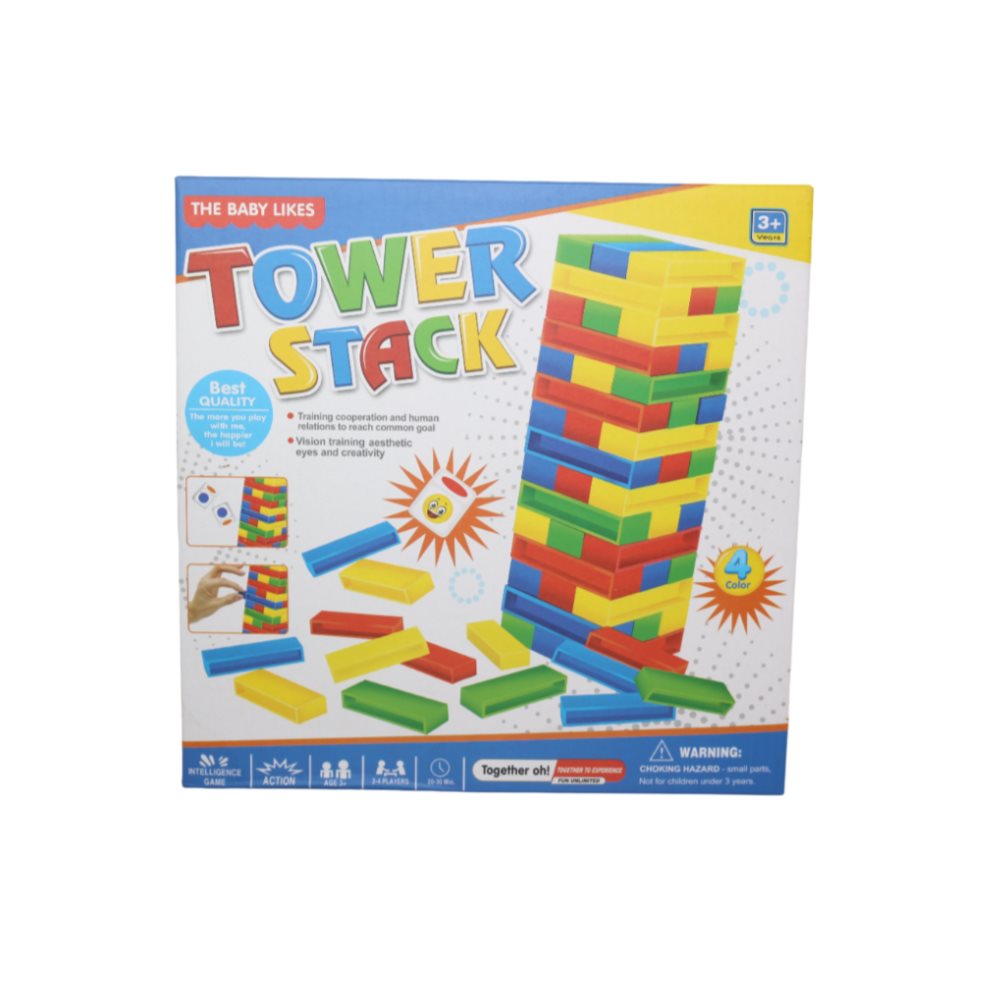 Juego Equilibrio Stack Caja Plasticos Asociados  x 1 