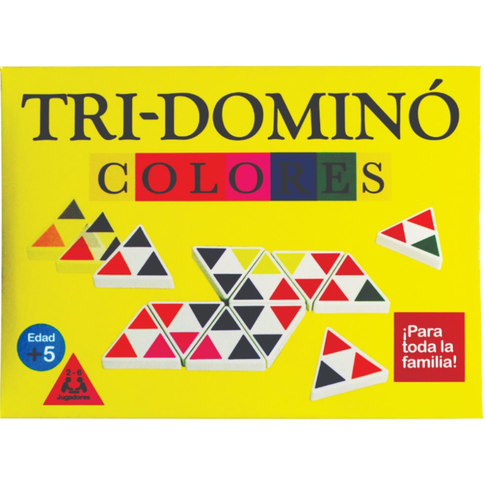 Juego De Mesa Tri-domino Colores Caja Tri-Domino Caja x 1 Juego De Mesa Tri-domino Colores Caja Tri-Domino Caja x 1
