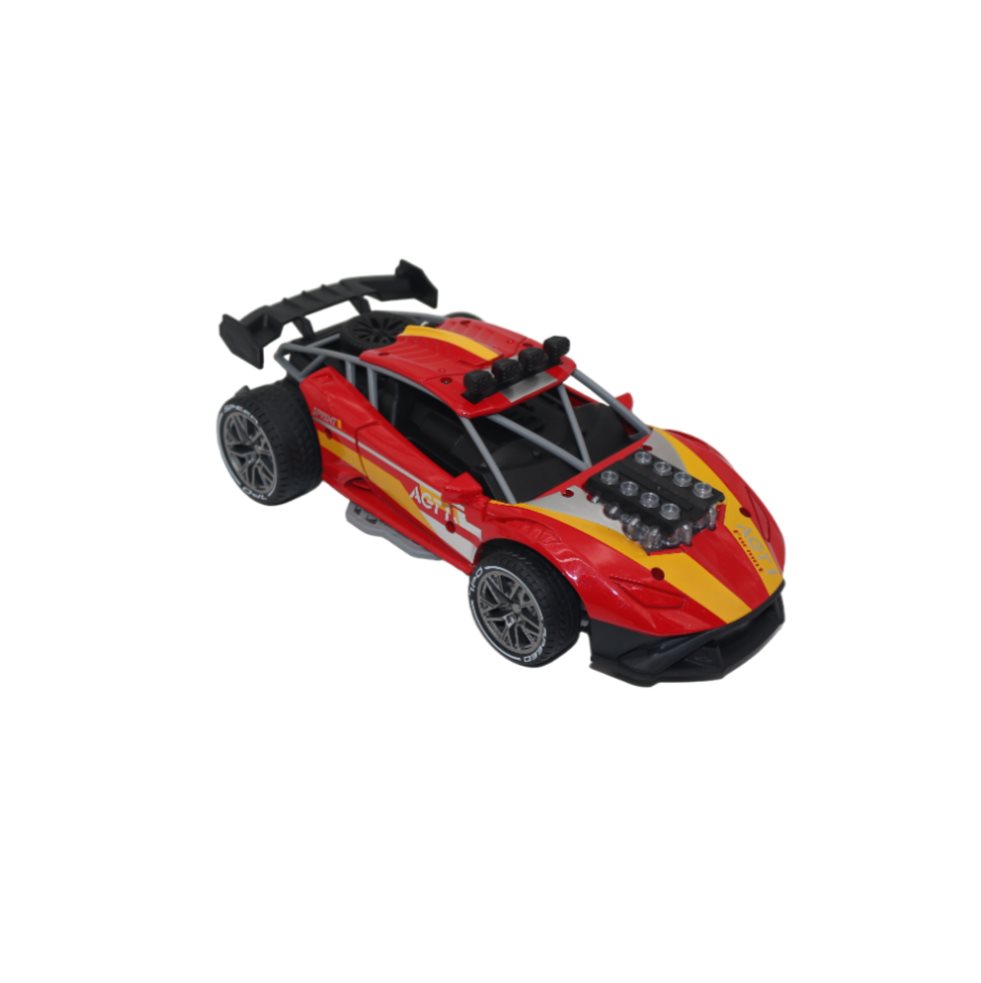 Carro Alloy R/c Bateria Recargable Caja Plasticos Asociados  x 1 Es un juguete interactivo y emocionante, fabricado en plástico resistente y seguro. Diseñado con control remoto y batería recargable, este carro permite realizar movimientos multidireccionales, ideal 
