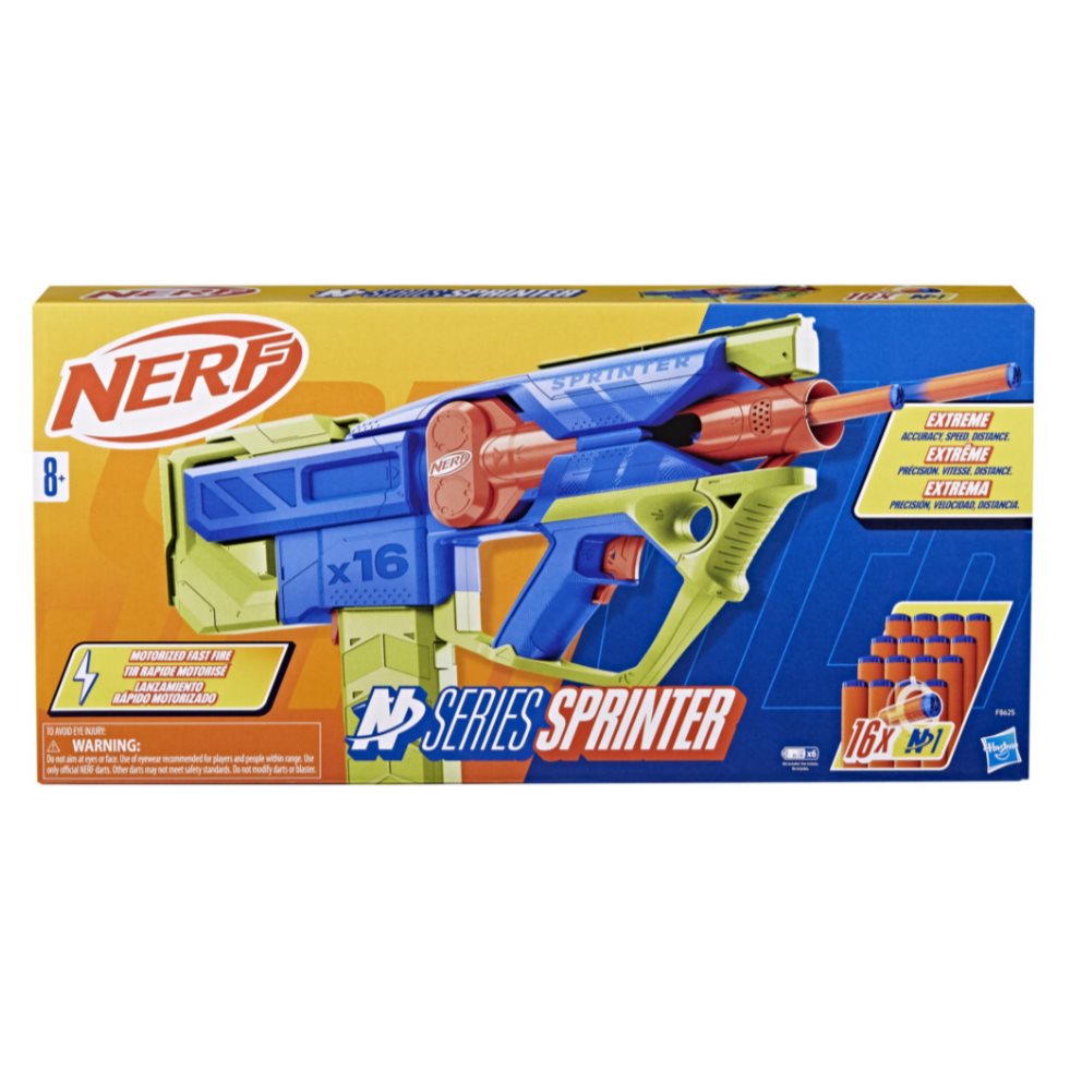 Lanzador Nerf N Series Sprinter Nerf  x 1 
