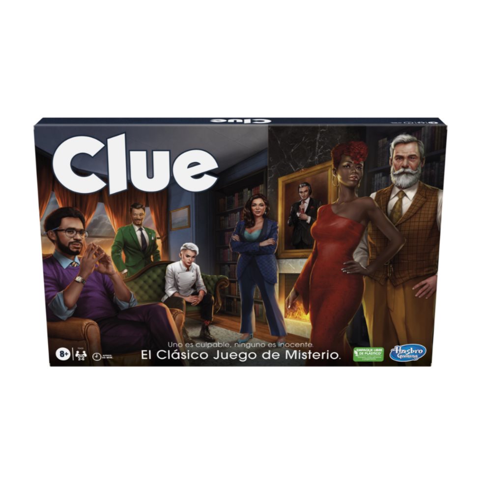 Juego De Mesa Clue Hasbro Hasbro Gaming  x 1 