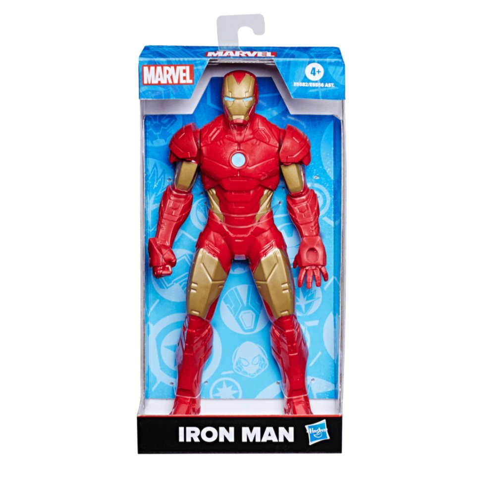 Figura De Acción Marvel Mighty Hero Series Iron Man Hasbro Marvel x 1 Está inspirada en el diseño clásico de Iron Man. Incluye puntos de articulación para recrear escenas de acción y aventuras tecnológicas.