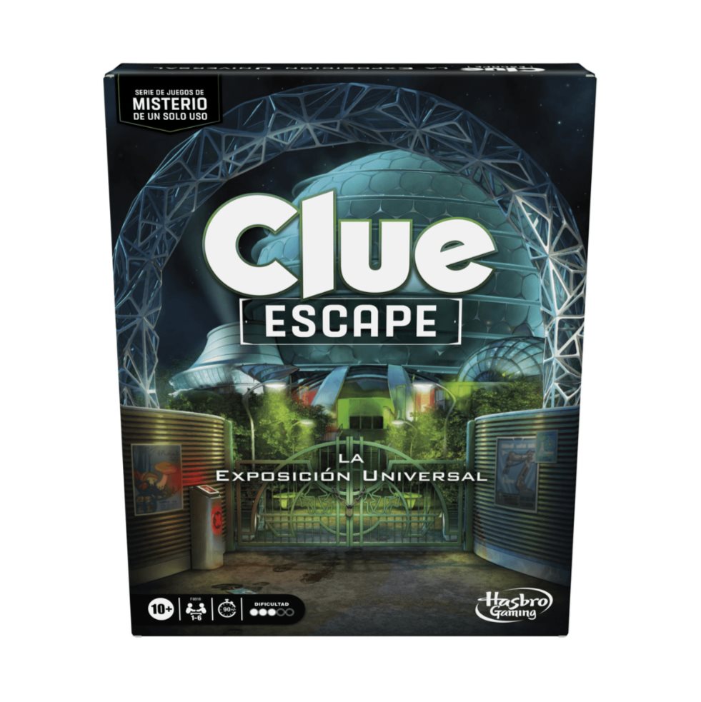 Juego De Mesa Clue Escape La Exposición Universal Hasbro Hasbro Gaming x 1