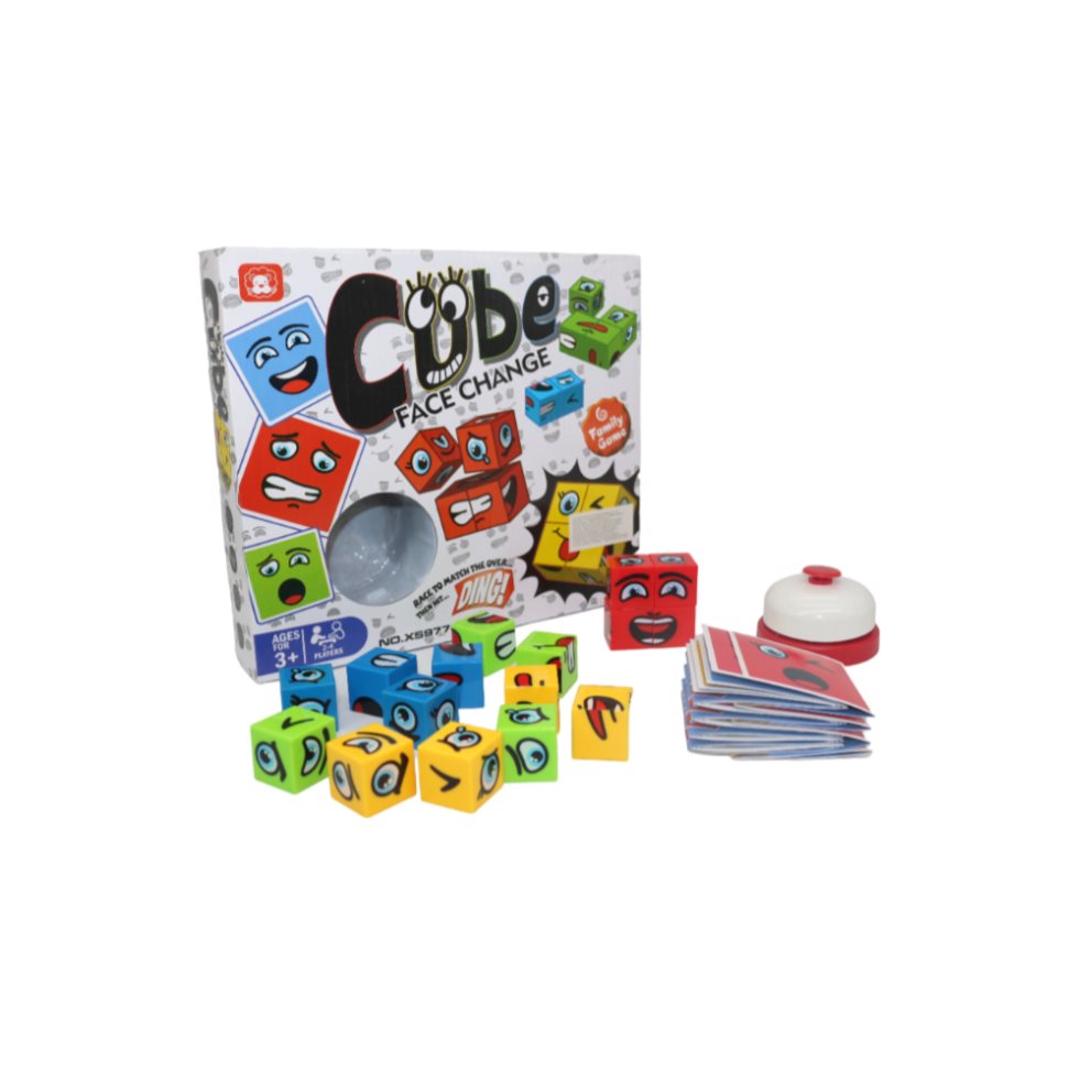 Cubo Magico Caras Caja Plasticos Asociados  x 1 
