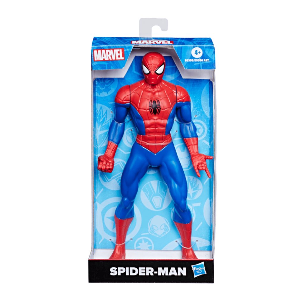 Figura De Acción Marvel Mighty Hero Series Spider-man Hasbro Marvel  x 1 Está diseñada con detalles clásicos del personaje. Incluye múltiples puntos de articulación para recrear escenas de acción y aventuras arácnidas.