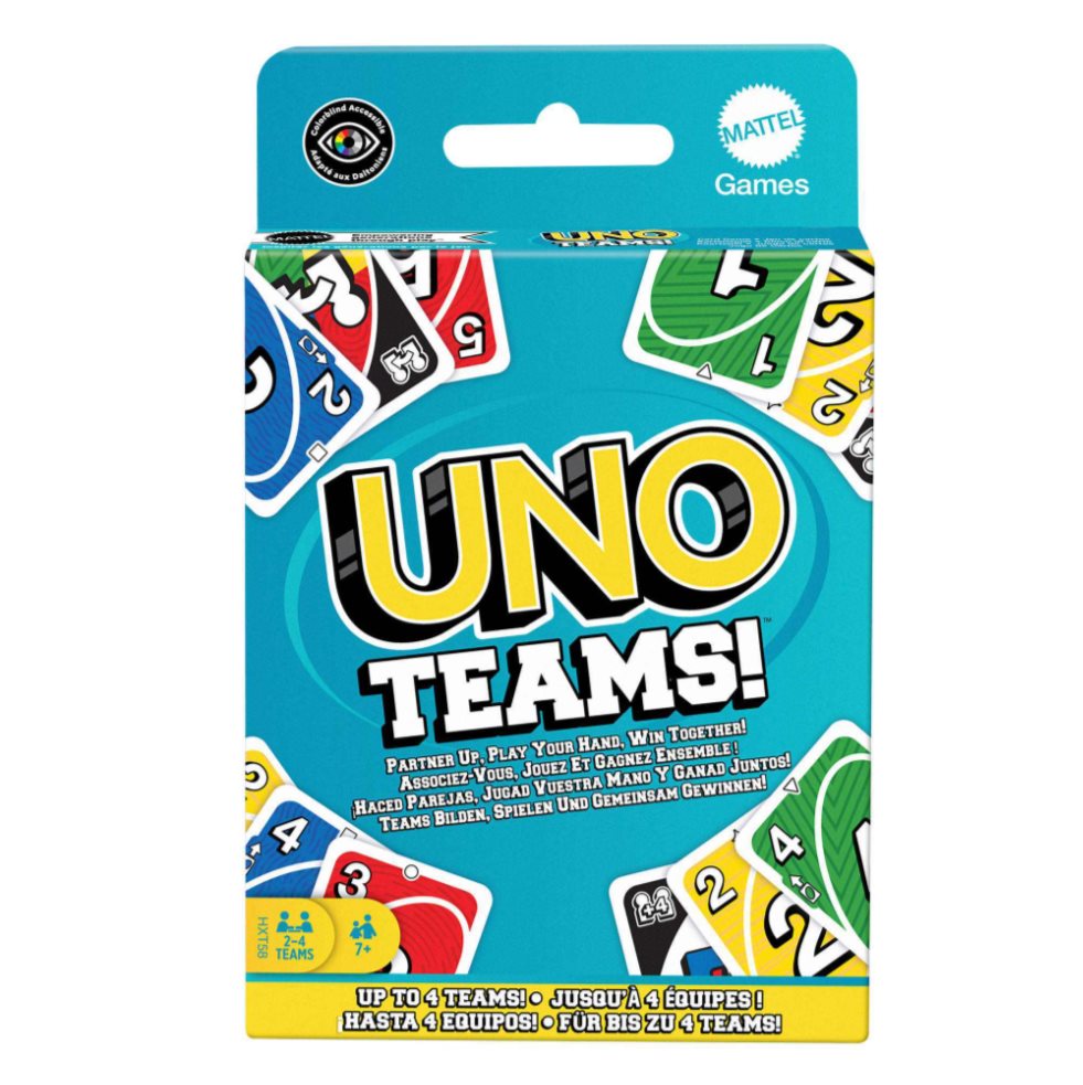 Juego De Cartas Uno Teams UNO x 1 Juego De Cartas Uno Teams UNO x 1