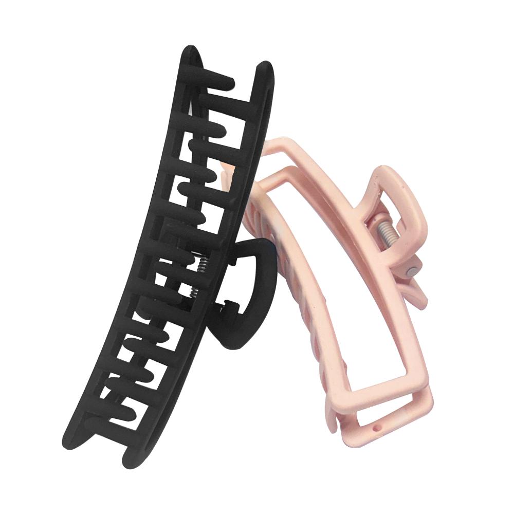 Pinzas Estilo Caimán X 2 Scunci CONAIR Pack x 2 Set de 2 pinzas estilo caimán Scunci, ideales para sujetar secciones de cabello durante el peinado.
