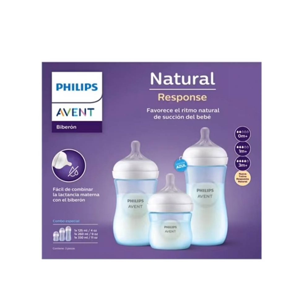 Set Recién Nacidos 3.0 Azul Philips Avent Caja x 1 Set Recién Nacidos 3.0 Azul Philips Avent Caja x 1