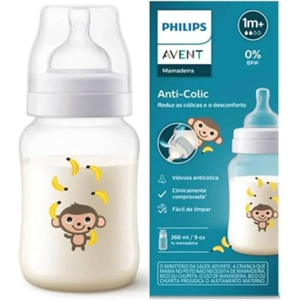 Tetero Válvula Anticólicos Changuito 9 Oz Philips Avent Caja x 1 Tetero Válvula Anticólicos Changuito 9 Oz Philips Avent Caja x 1