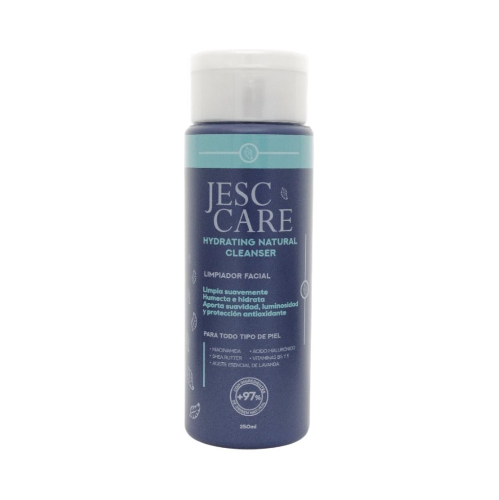 Limpiador Facial hidratante natural (250ml) JESC CARE Frasco x 1 Limpiador Facial hidratante natural (250ml) JESC CARE Frasco x 1