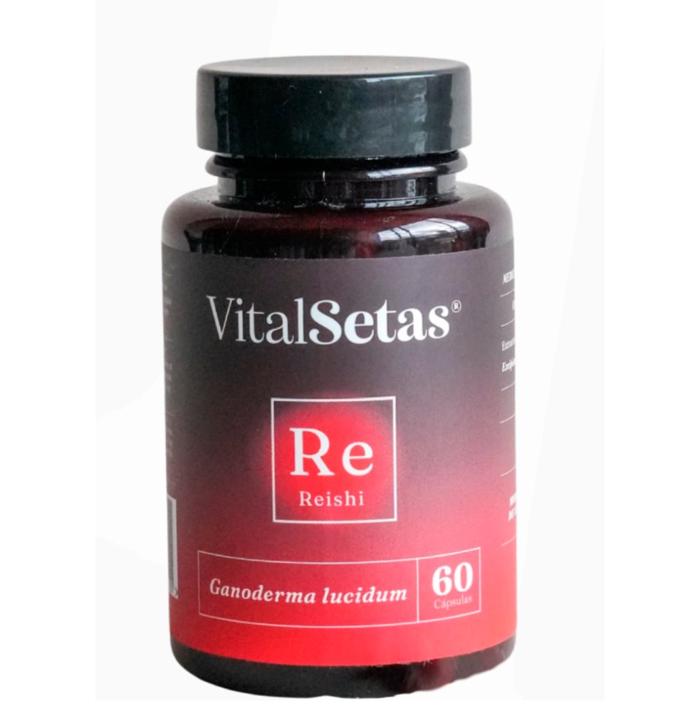 Cápsulas de Reishi VitalSetas VitalSetas Cápsulas x 60 Cápsulas de Reishi VitalSetas VitalSetas Cápsulas x 60