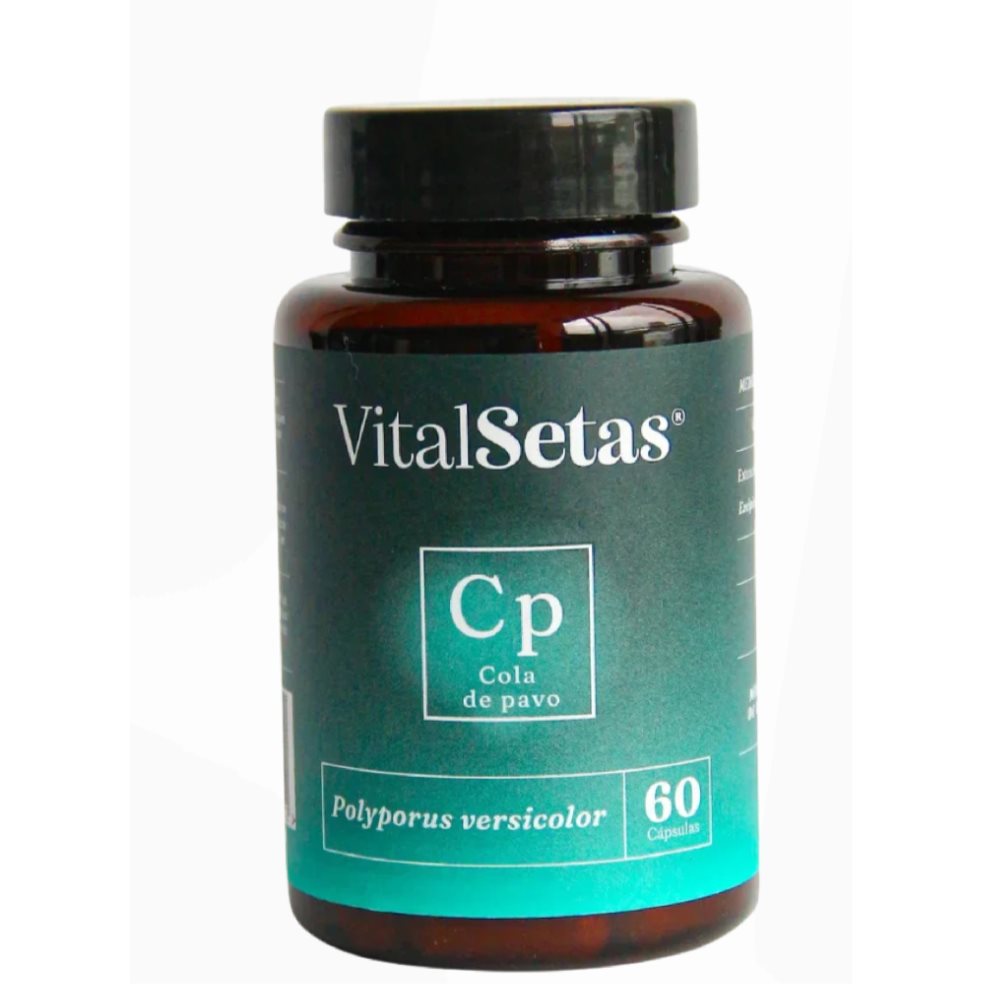 Cápsulas de Cola de Pavo VitalSetas VitalSetas Cápsulas x 60 Cápsulas de Cola de Pavo VitalSetas VitalSetas Cápsulas x 60