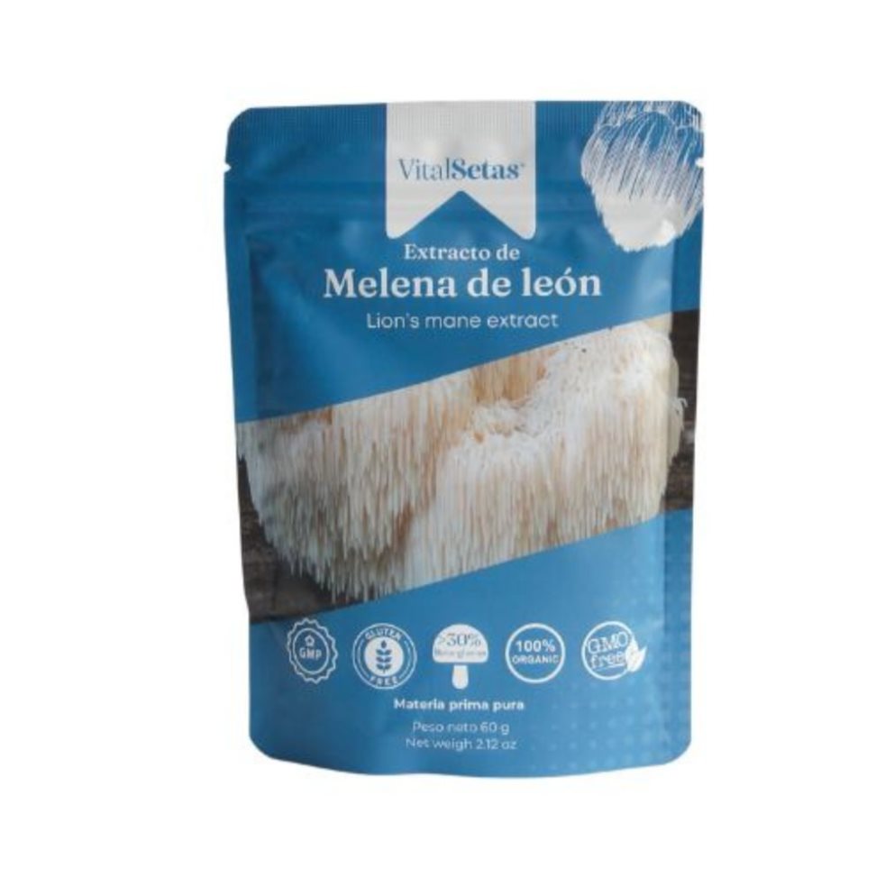 Extracto de Melena de León VitalSetas VitalSetas Polvo x 60 gr Extracto de Melena de León VitalSetas VitalSetas Polvo x 60 gr