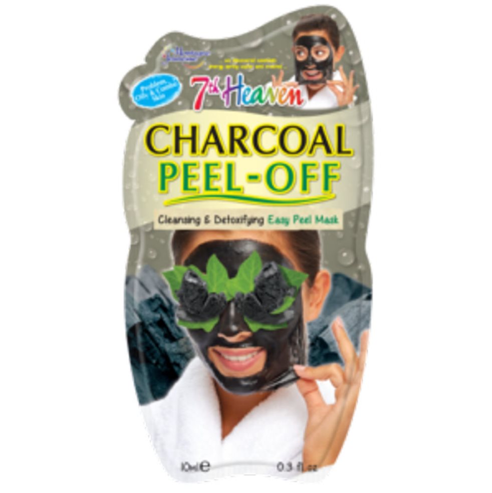 MASCARILLAS PEELING DE CARBÓN  X 10 ML                     7TH HEAVEN BOLSA x 1 