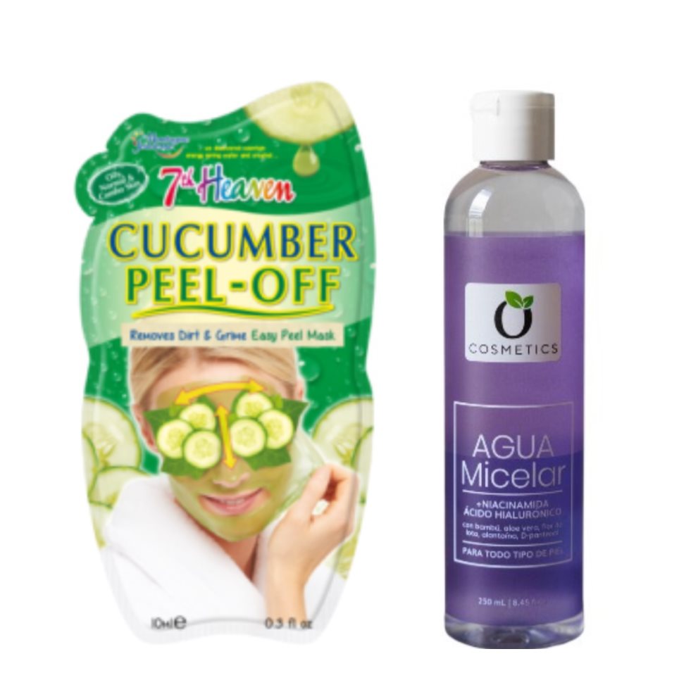 KIT MASCARILLA+AGUA MICELAR 7TH HEAVEN Y OCOSMETICS KIT X 2 UND x 2 undefined