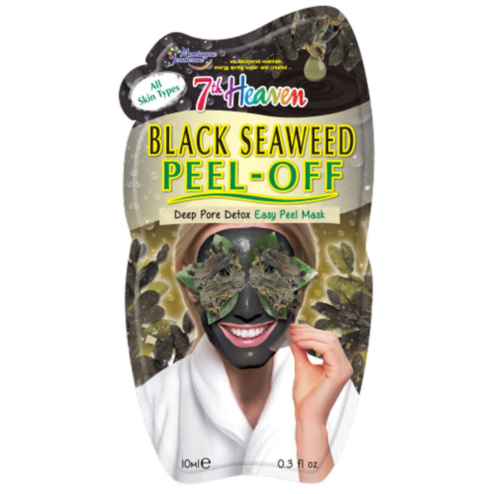 MASCARILLA PEELING DE ALGAS NEGRAS X 10ML               7TH HEAVEN BOLSA x 1 