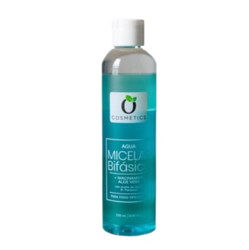 AGUA MICELAR BIFASICA X 250 ML OCOSMETICS O´ COSMETICS CAJA x 1 