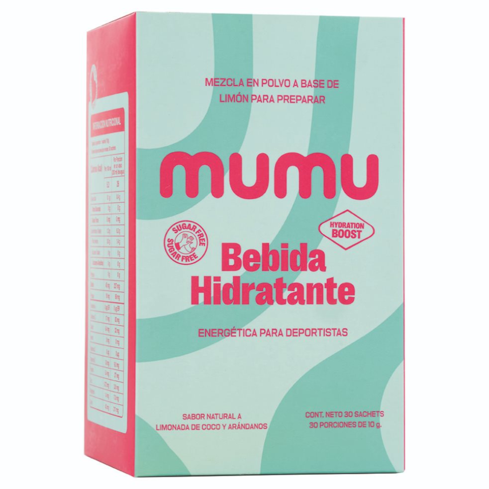 Sales Hidratantes MUMU - Mix Arandanos y Limonada de Coco 30 Sachets MUMU Caja x 30 sachets x 30 Sales Hidratantes MUMU - Mix Arandanos y Limonada de Coco 30 Sachets MUMU Caja x 30 sachets x 30
