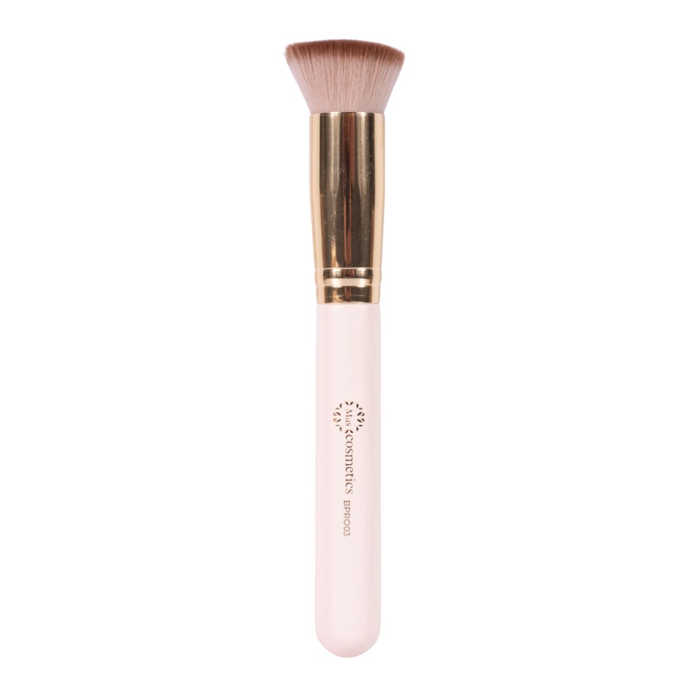 Brocha Para Corrector Colección Pro Miis Cosmetics MIIS COSMETICS Brocha para corrector x 1 Cerdas sintéticas suaves y delicadas, adecuadas para aplicar corrector sin irritar la piel sensible. La cabeza plana y tupida permite una aplicación precisa en zonas específicas como ojeras e imperfec