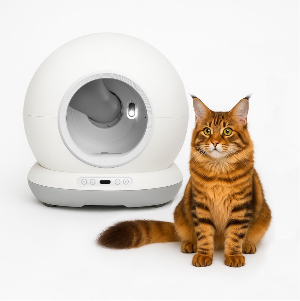 Arenero Inteligente para Gatos QITT VTA+ con Limpieza Automática y Control por App VTA+ 1 arenero inteligente x 1 Dale a tu gato el confort que se merece con la Caja de Arena Inteligente VTA+ QITT, diseñada para ofrecer higiene automática, eficiencia y comodidad tanto para tu mascota como para ti. Gracias a su me