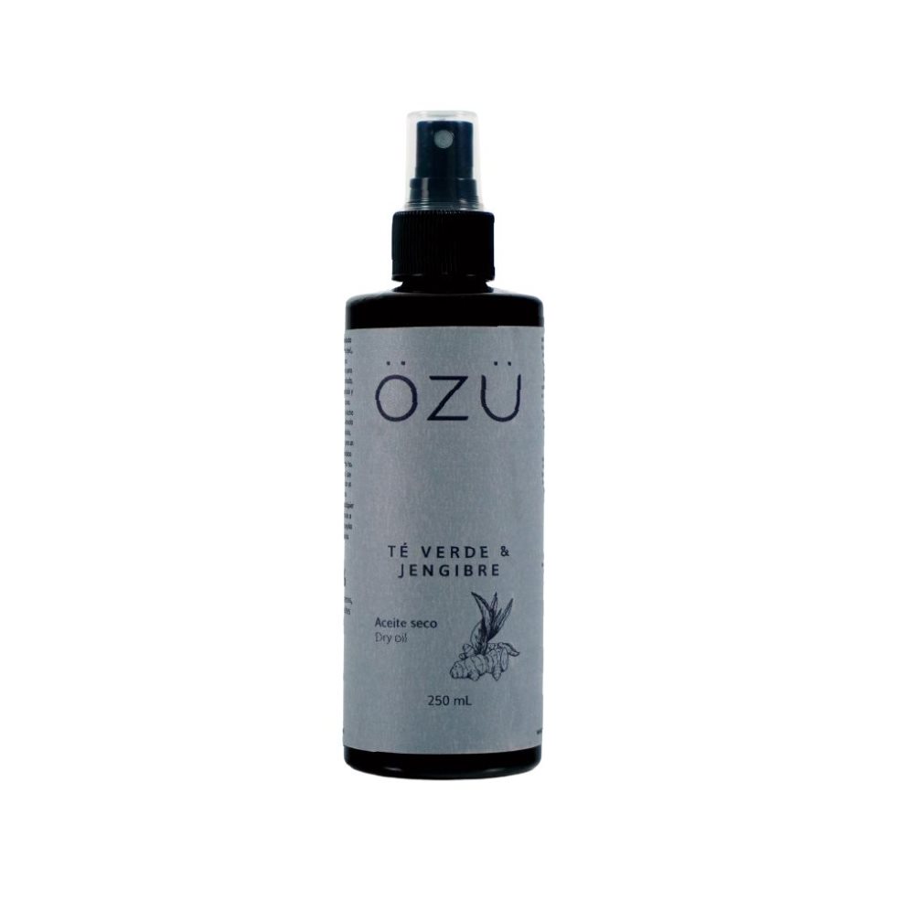 Aceite Seco OZU Te Verde & Jengibre x 250 ml OZU 250 x 1 